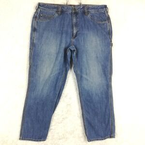 Ridgecrest Mens Jeans Relaxed Fit Carpenter Toughwear Blue Denim Medium 42x30